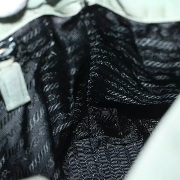 PRADA Shoulder Bag Nylon Khaki Auth - Picture 2 of 16